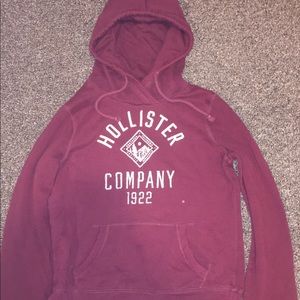 Cozy maroon hoodie